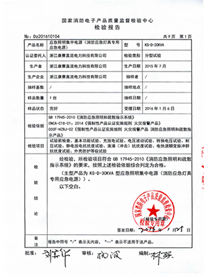 EPS-20KVA检验报告总结